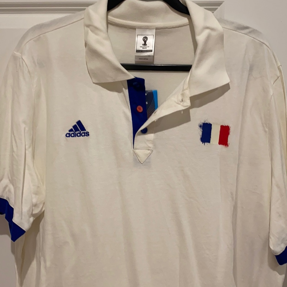 Adidas 2014 FIFA World Cup Brazil France polo